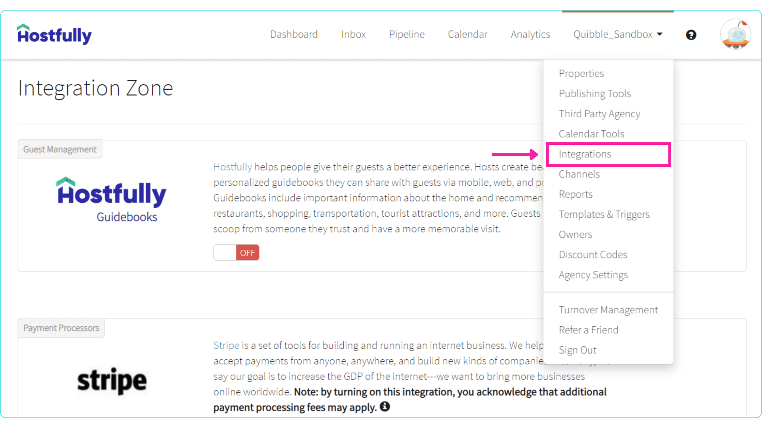 Have you activated this property in Hostfully? — step 1
