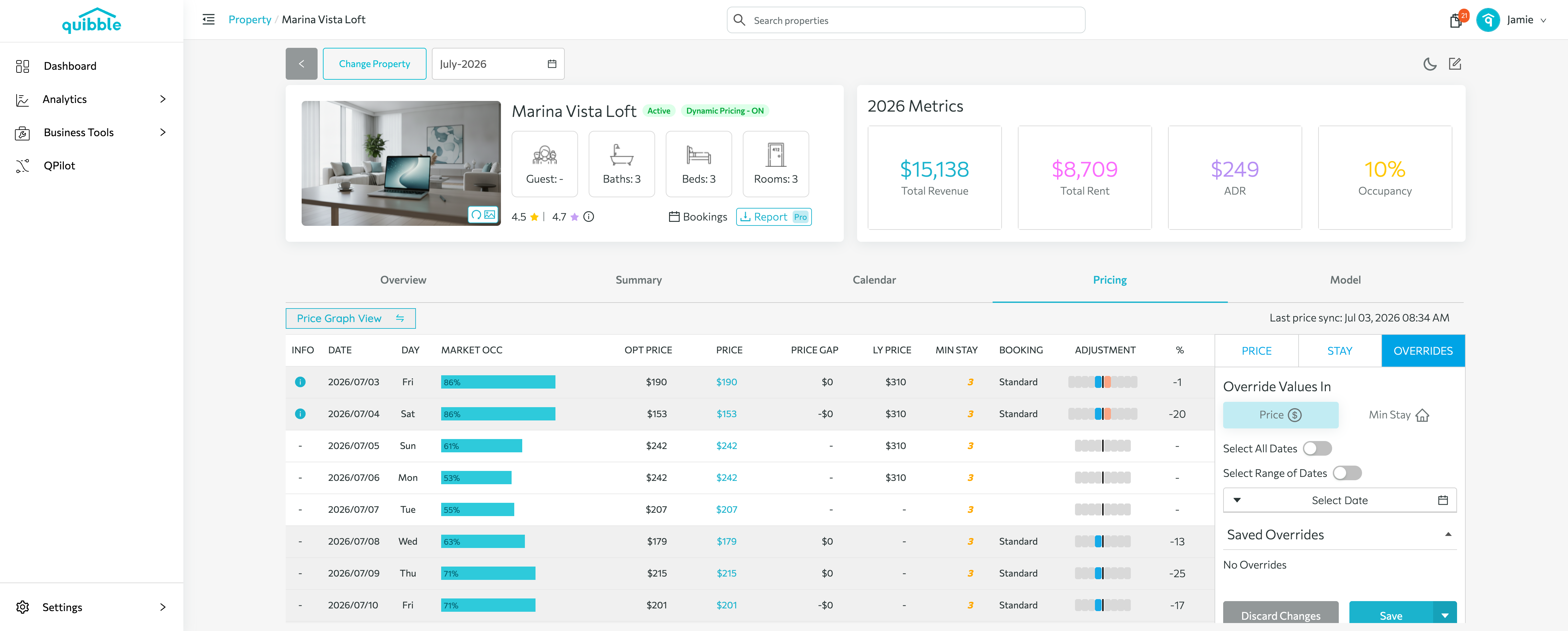 How to use Override — step 5