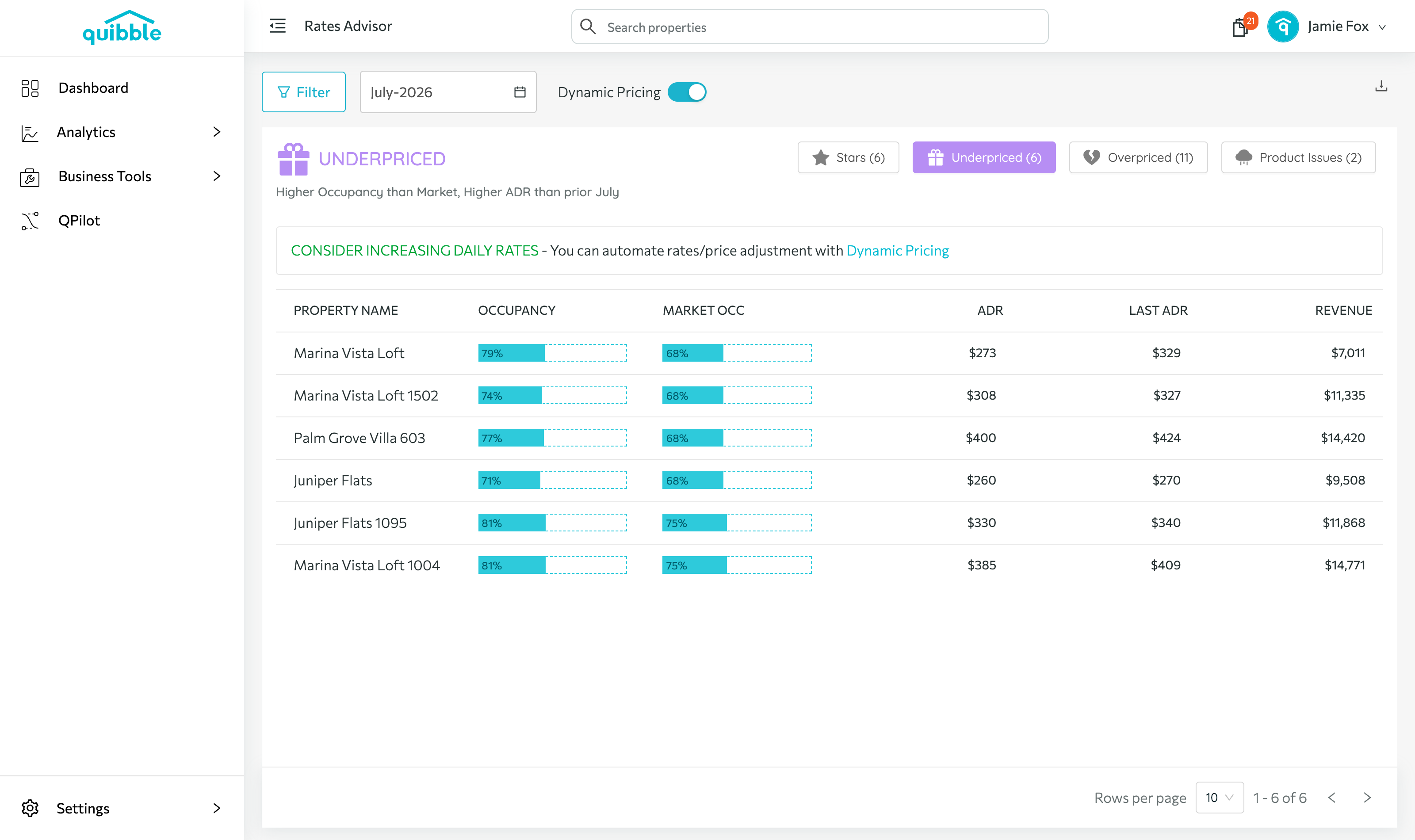 What is Rates Advisor and how do I use it? — step 4